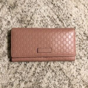 Gucci Monogram Continental Wallet